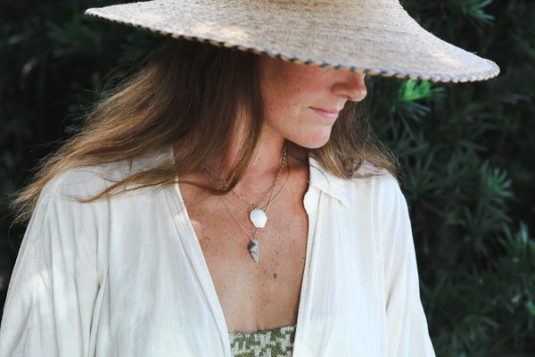 Scallop Seashell Pendant