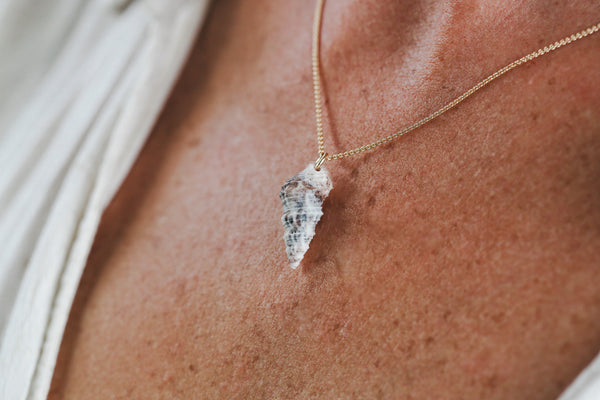 Spiral Seashell Pendant