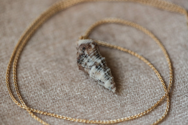 Spiral Seashell Pendant