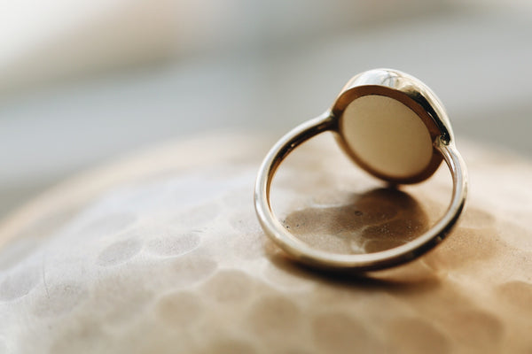 Oval Keepsake Ring