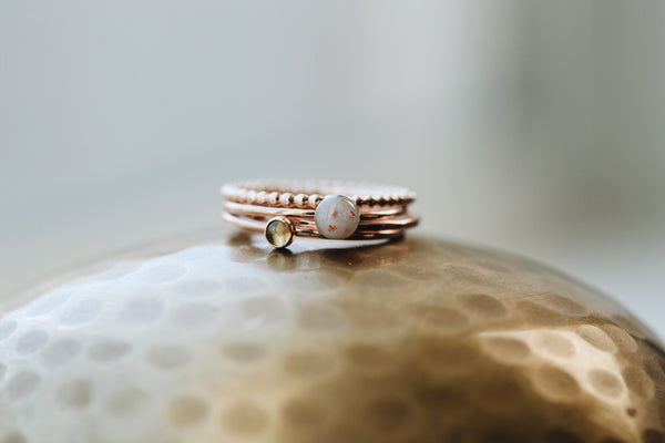 4 Ring Stacked Set