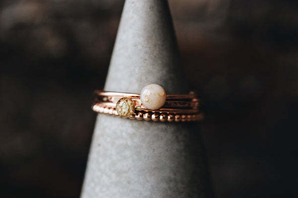 4 Ring Stacked Set