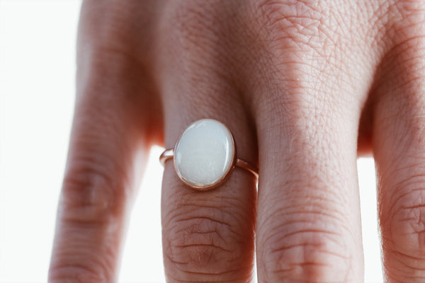 Oval Keepsake Ring