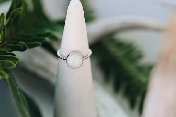 Beaded Band Ring