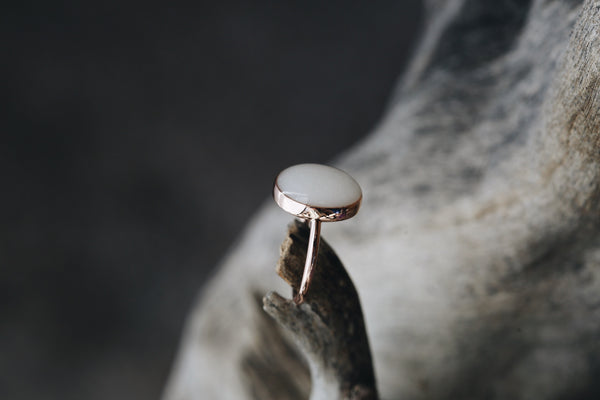 Oval Keepsake Ring