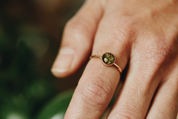 Milgrain Ring