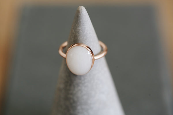 Oval Keepsake Ring