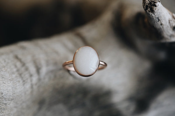 Oval Keepsake Ring