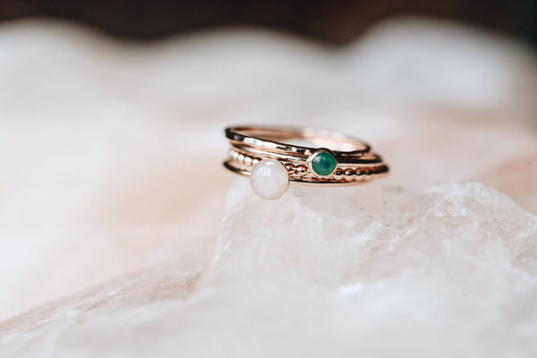 4 Ring Stacked Set